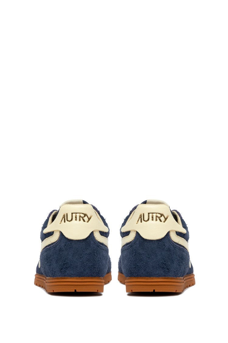 Autry Denim Windspin Suede Sneakers