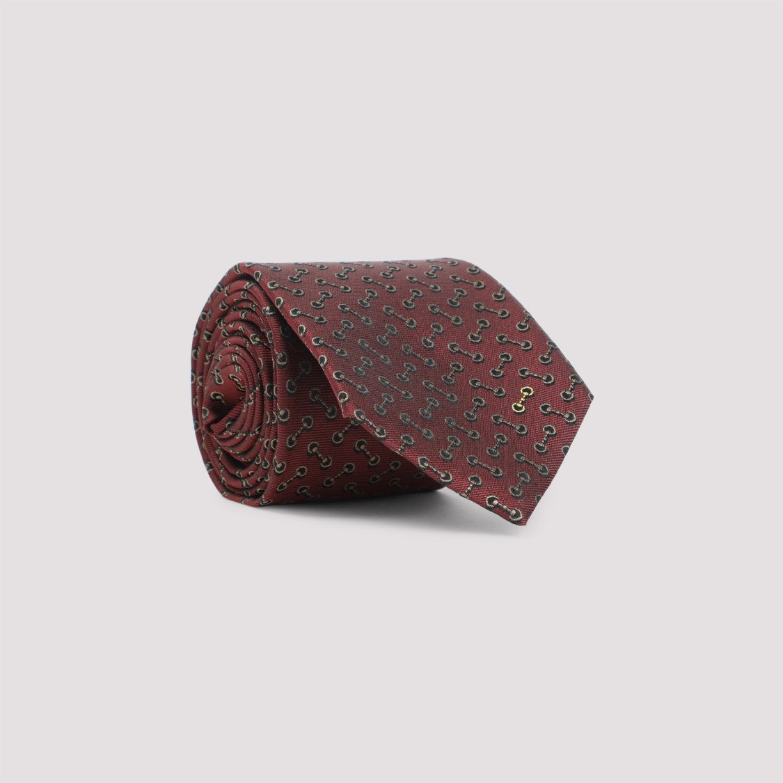 Gucci Bordeaux Red Silk Gaspar Tie
