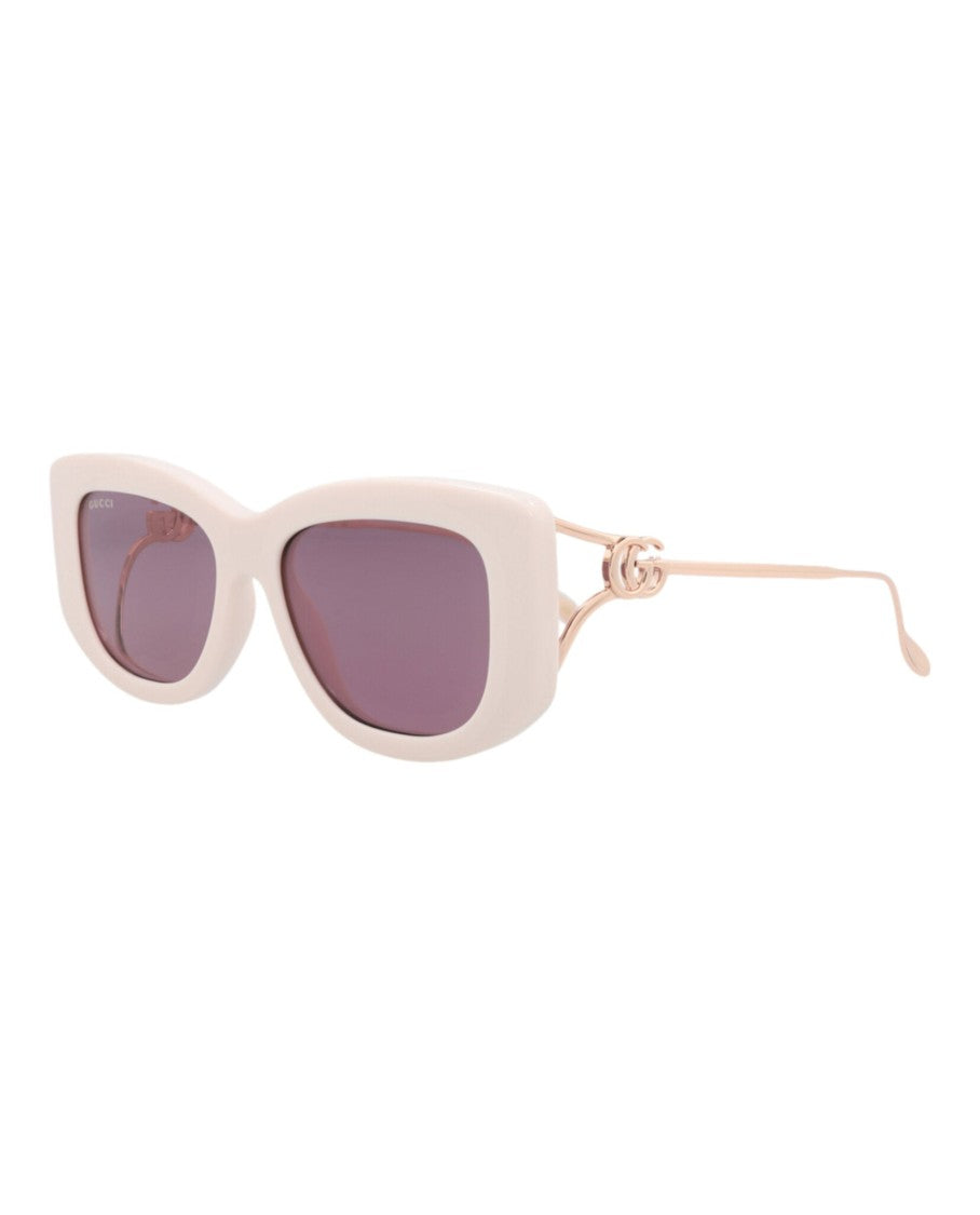 Gucci Square-Frame Injection Sunglasses