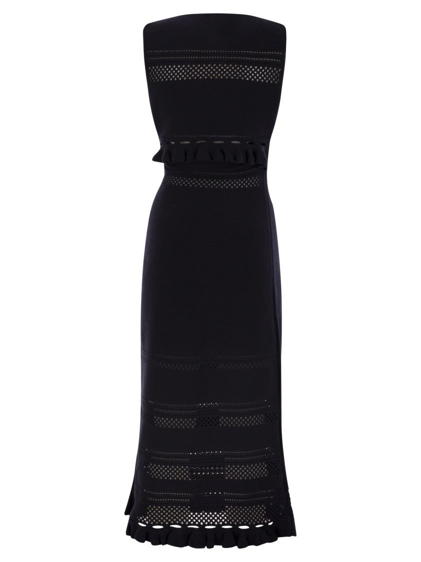 Fabiana Filippi Light Cotton Sleeveless Dress