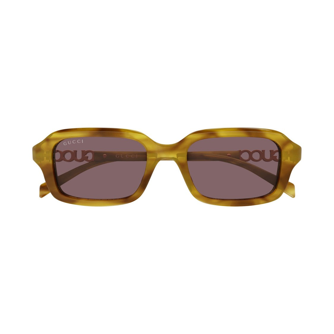 Gucci Gg2152s Rectangular Tortoiseshell Sunglasses