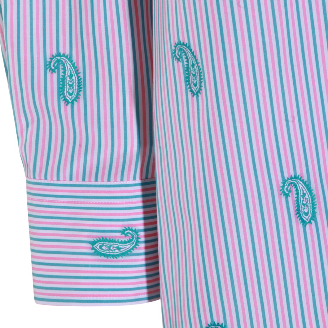 Etro Long-Sleeve Striped Shirt