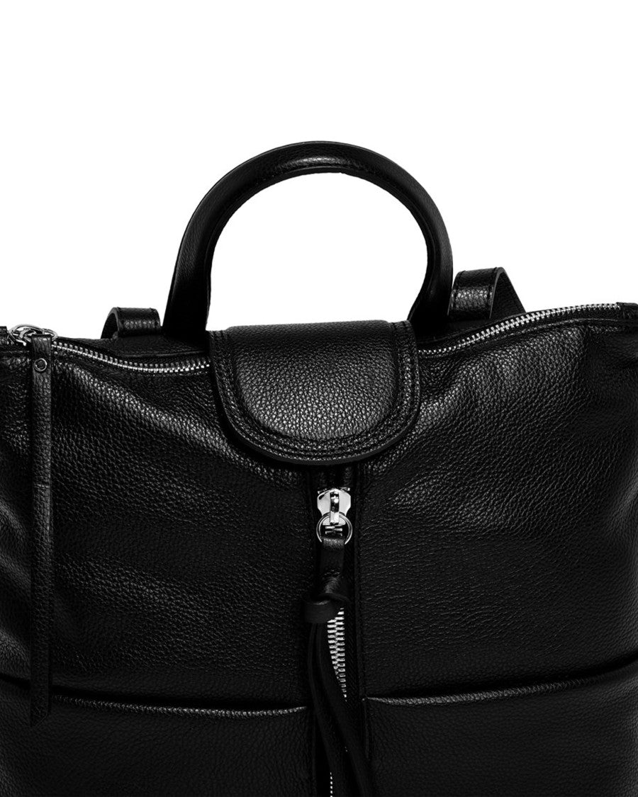 Gianni Chiarini Black Giada Backpack