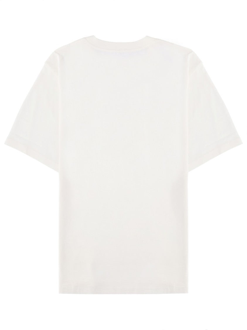 Mm6 By Maison Margiela External Labels Cotton Crewneck T-Shirt