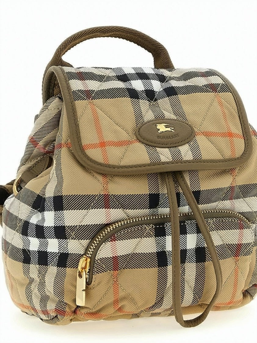 Burberry Compact Quilted Backpack
