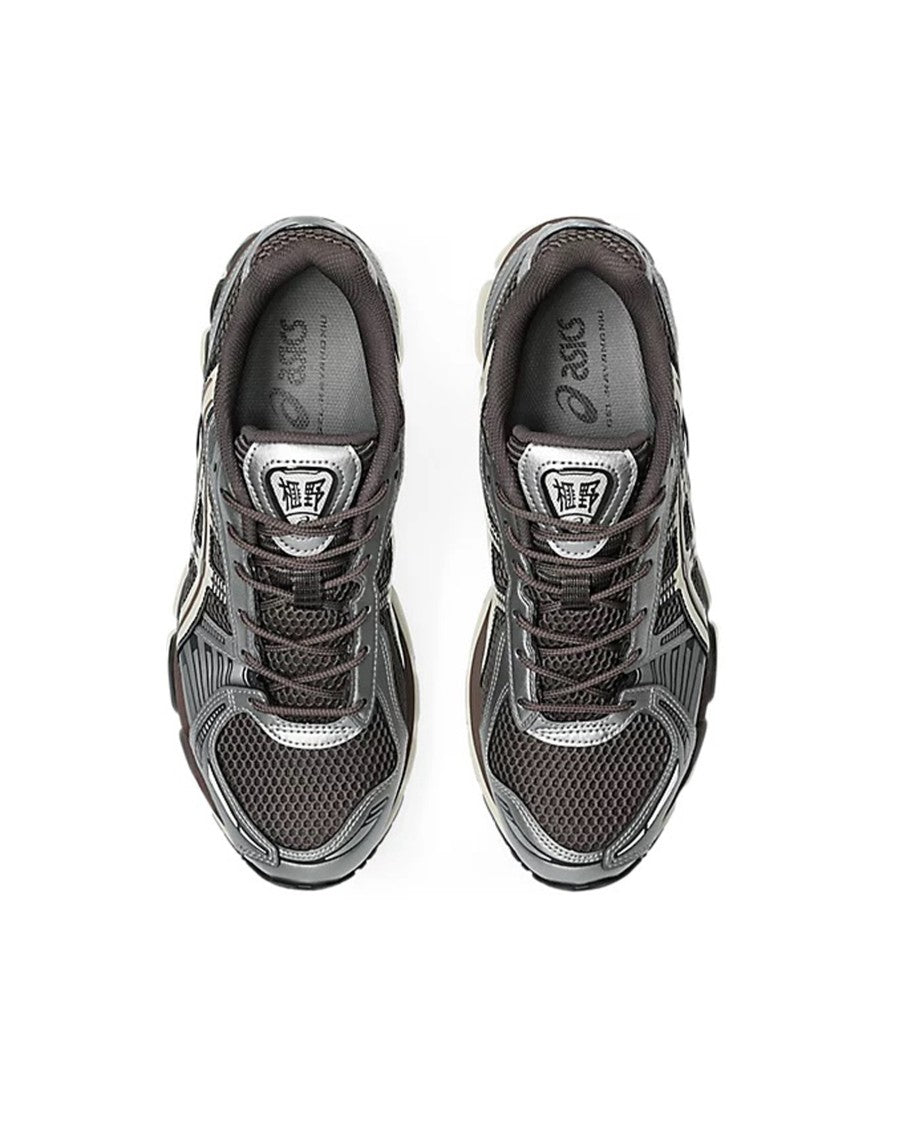 Asics Cocoa Powder Cream Mesh Leather Gel-Kayano Sneakers