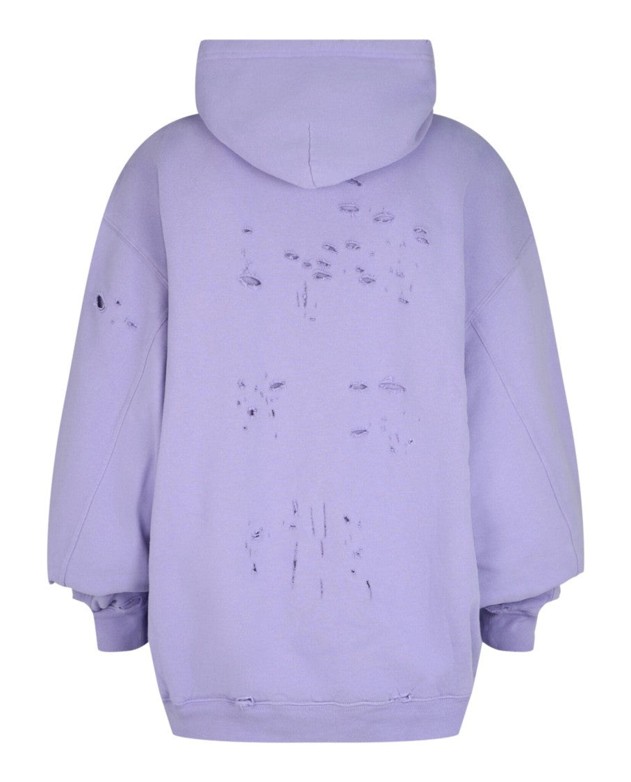 Balenciaga Caps Destroyed Hoodie