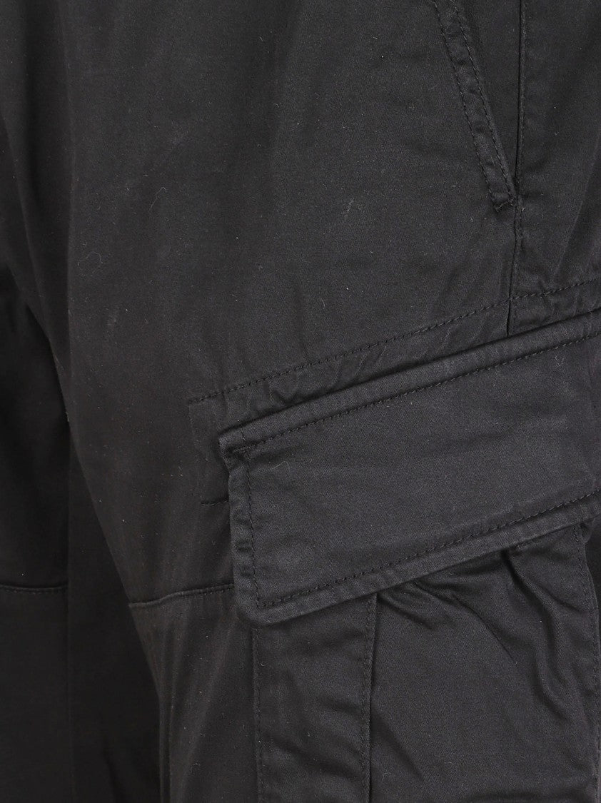 C.P. Company Straight-Leg Cargo Trousers With Subtle Stitching
