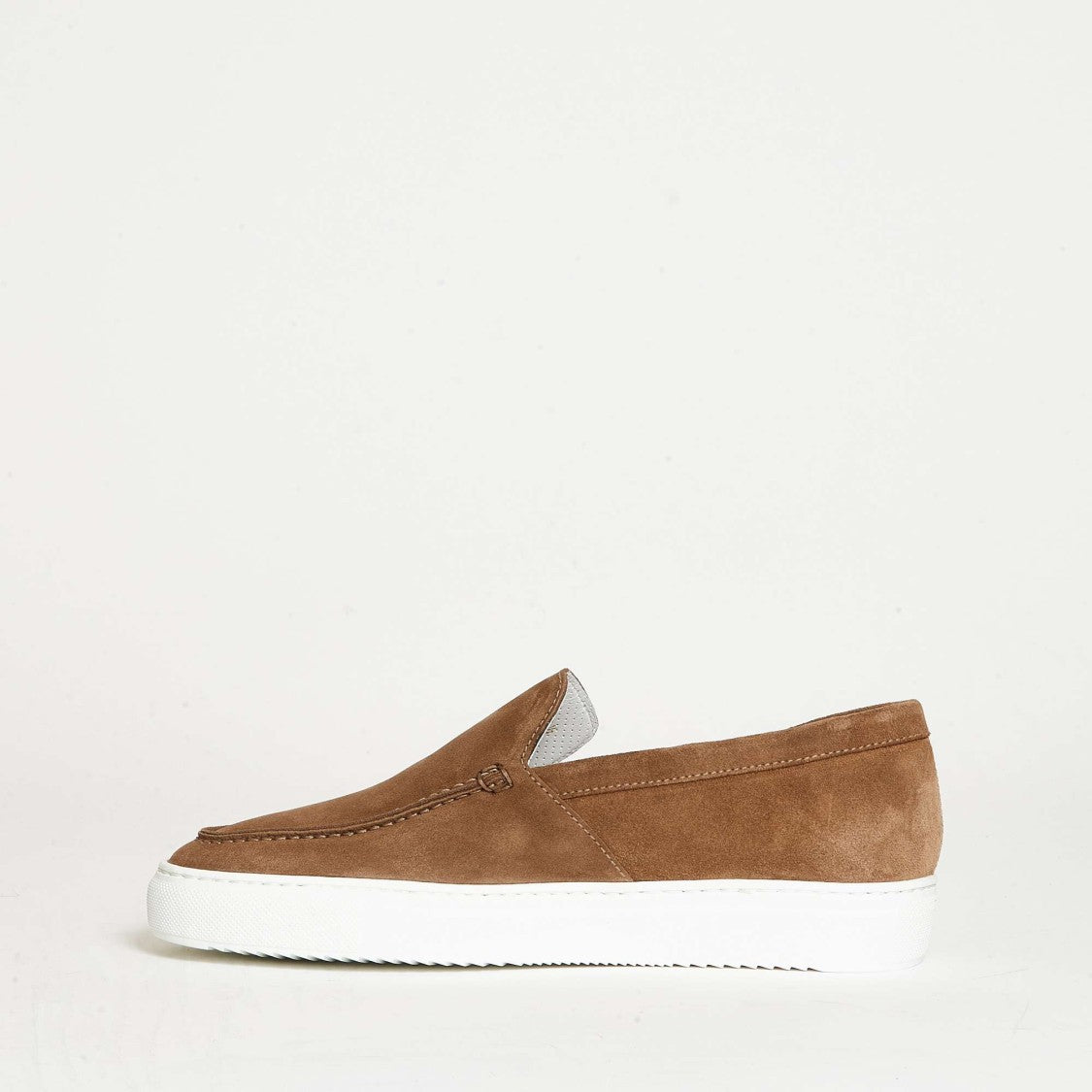 Doucal's Brown Suede Moccasins