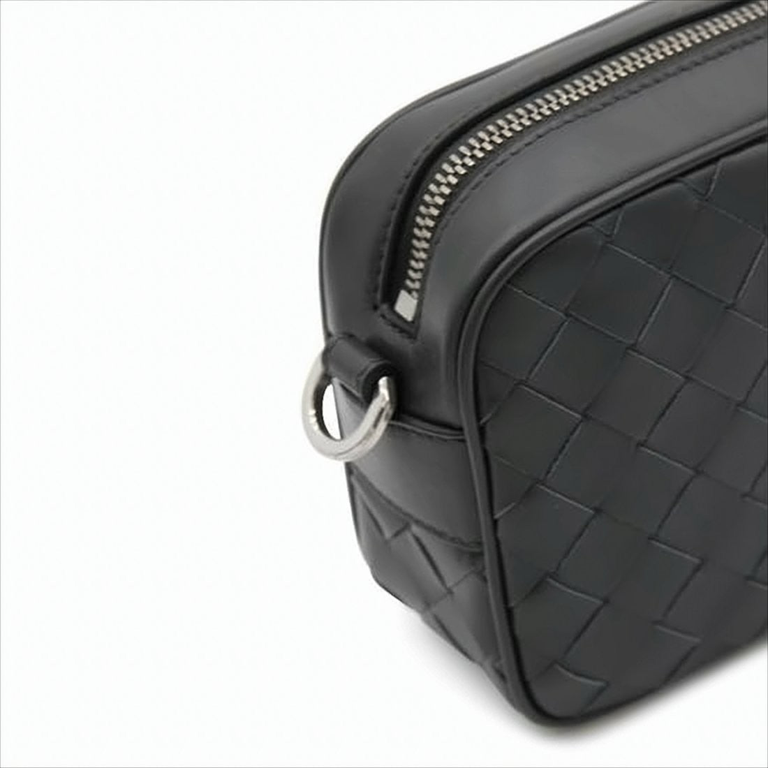 Bottega Veneta Rectangular Woven Leather Crossbody Bag