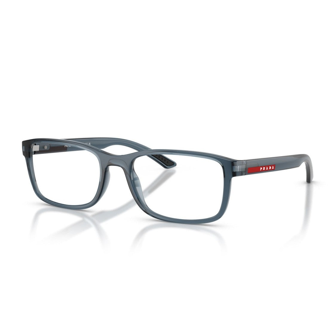 Prada Linea Rossa Blue Ps 06Rv Propionate Rectangular Sunglasses