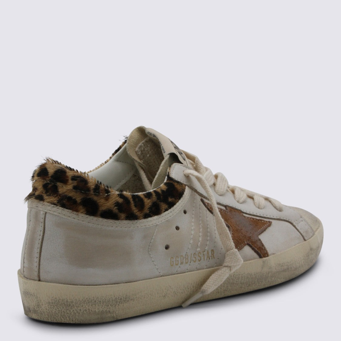 Golden Goose Leopard-Print Superstar Sneakers