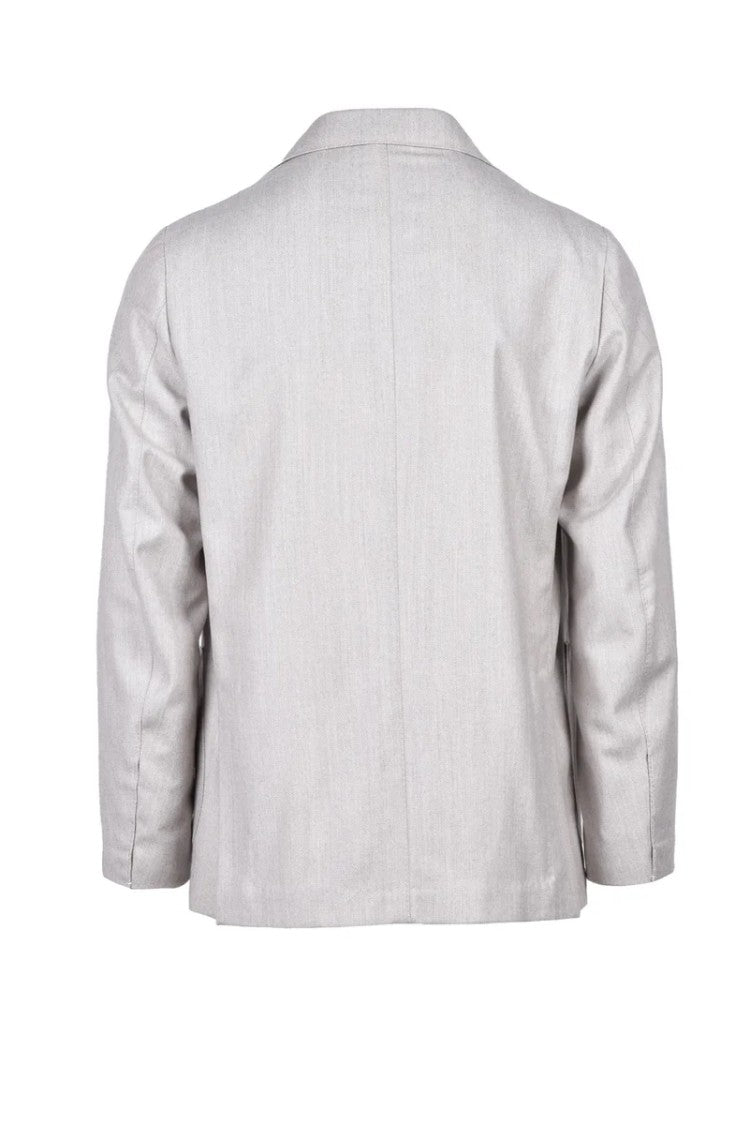 Luigi Borrelli Napoli Virgin Wool Jacket - Beige