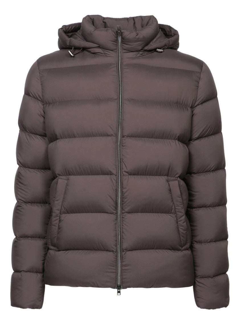Herno Brown Down Jackets