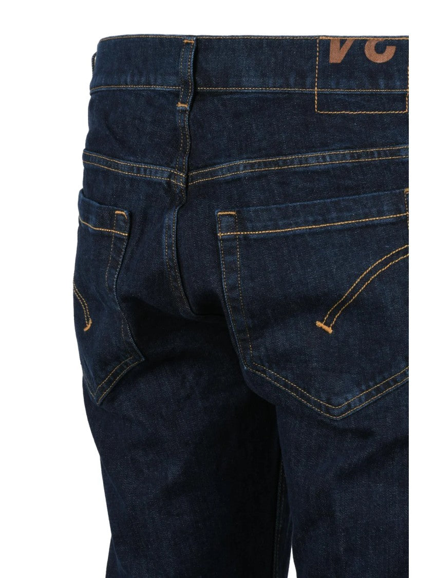 Dondup Dark Indigo George Skinny-Leg Stretch Jeans