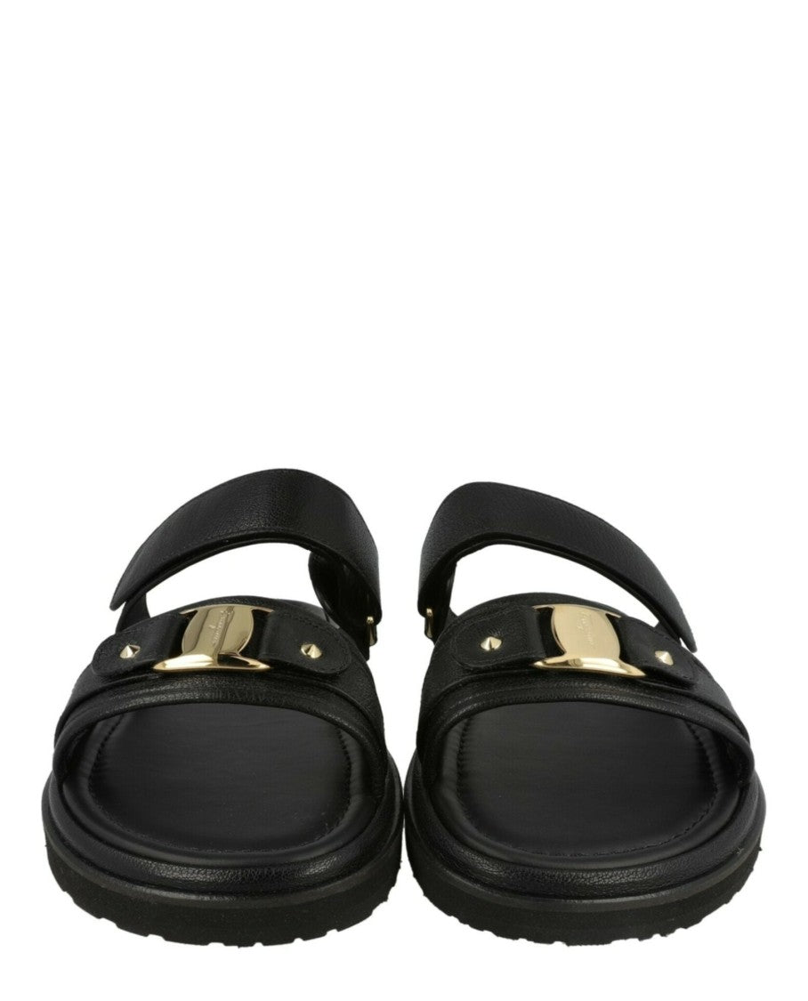 Ferragamo Kamy Leather Sandals