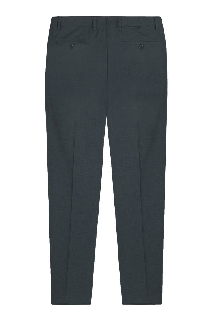 Gazzarrini X Michele Franzese Tailored Grey Trousers With Front Pleats