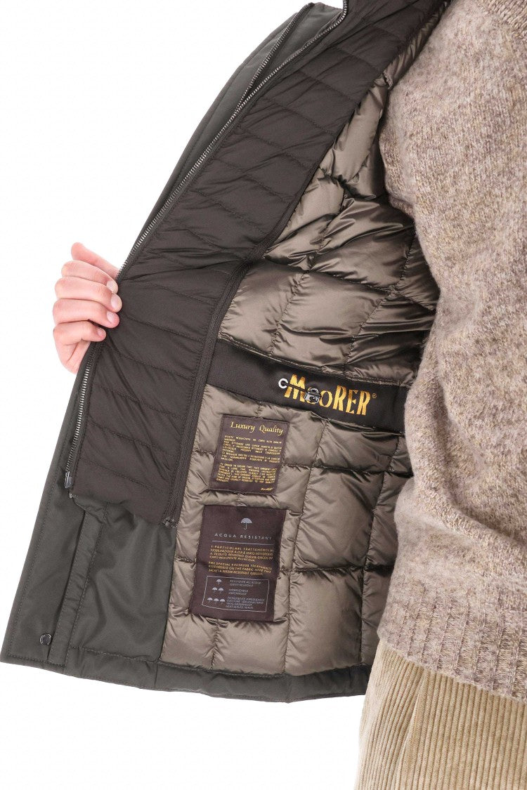 Moorer Isac-Wk Model Nylon Down-Padded Sahariana