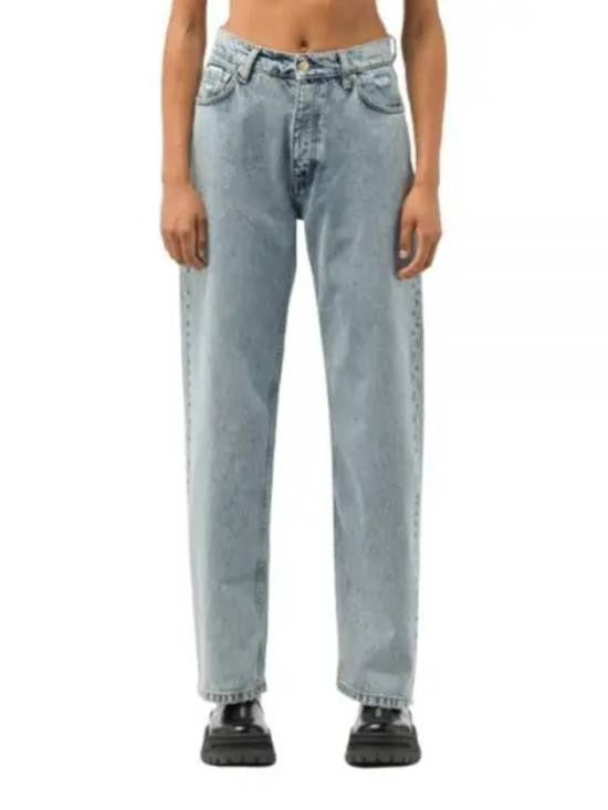 Eytys Relaxed Straight-Leg Denim Pants With Vintage Blue Wash