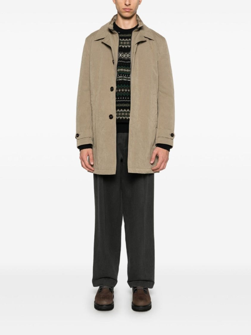 Fay Light Beige Morning Coat