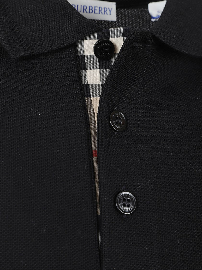 Burberry Cotton Logo Polo Shirt