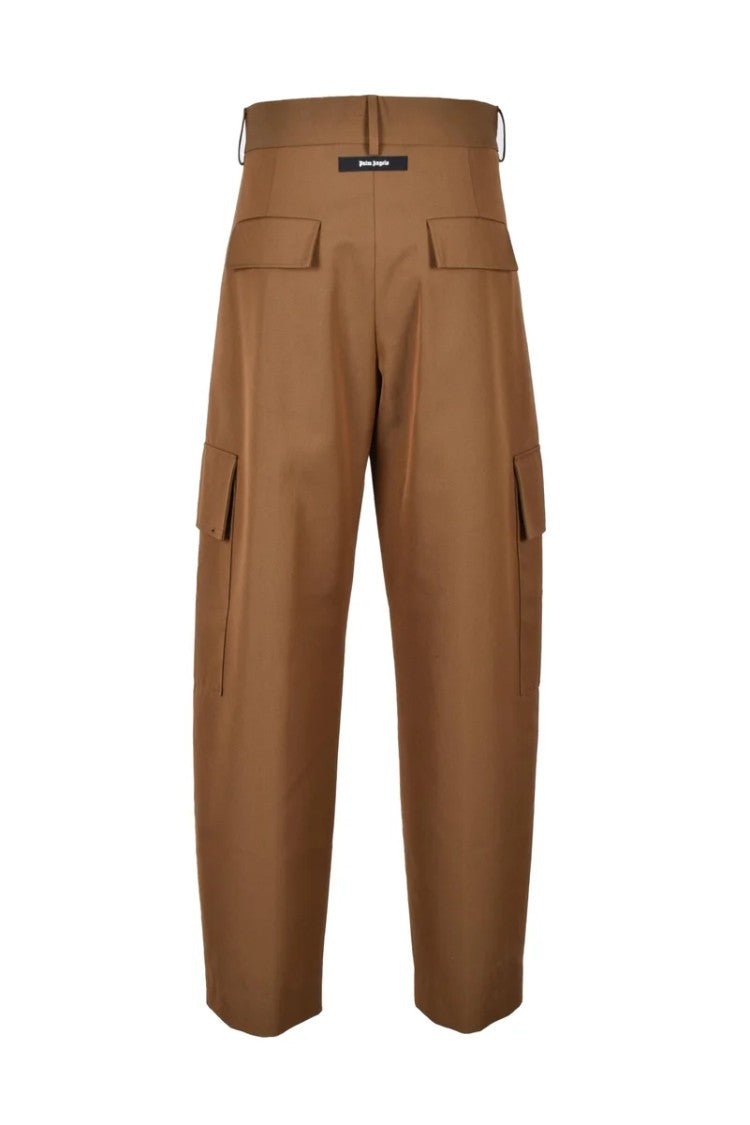 Palm Angels Straight-Leg Trousers With Utilitarian Pockets