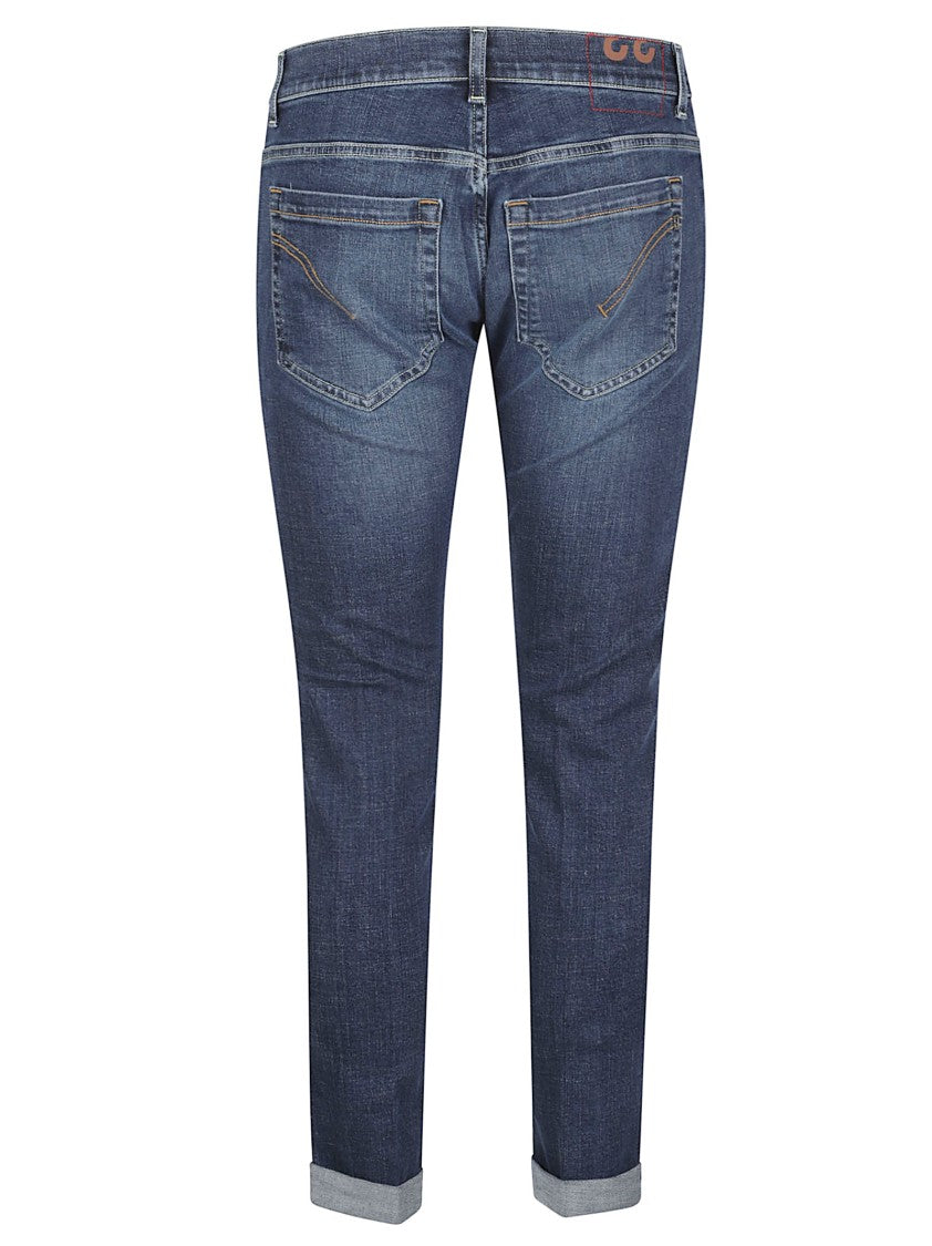 Dondup George Slim Fit Faded Jeans