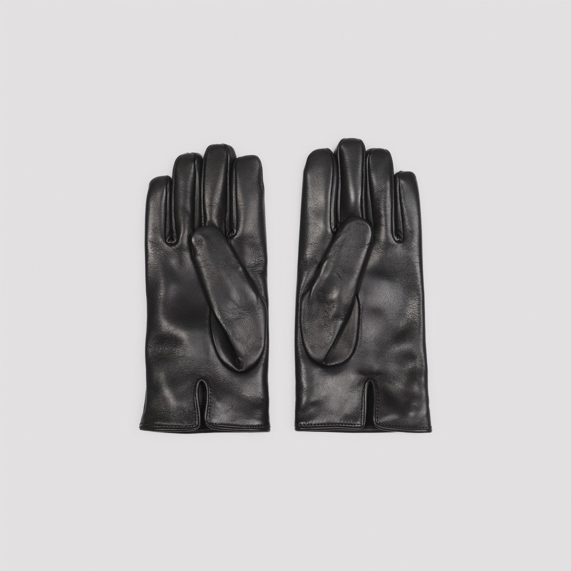 Giorgio Armani Black Leather Gloves