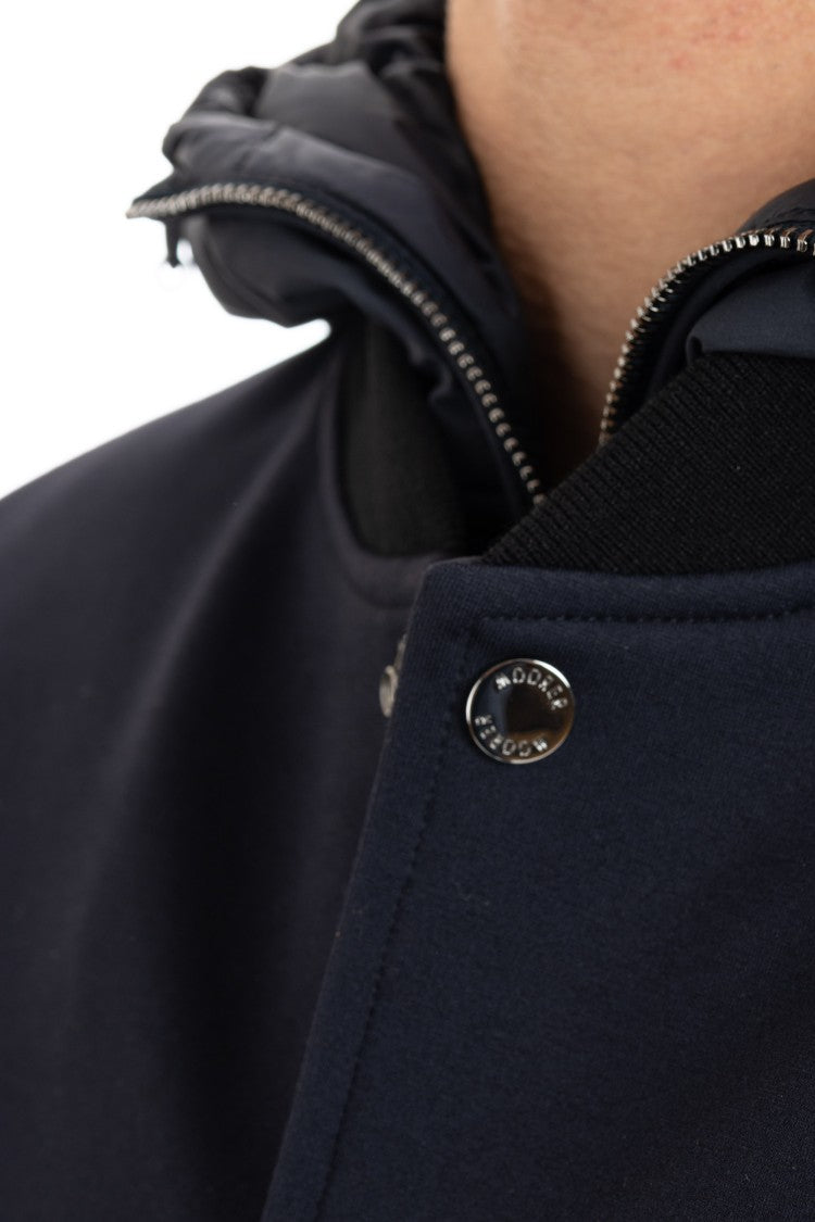 Moorer Active Jersey Viscose Bomber Down Jacket