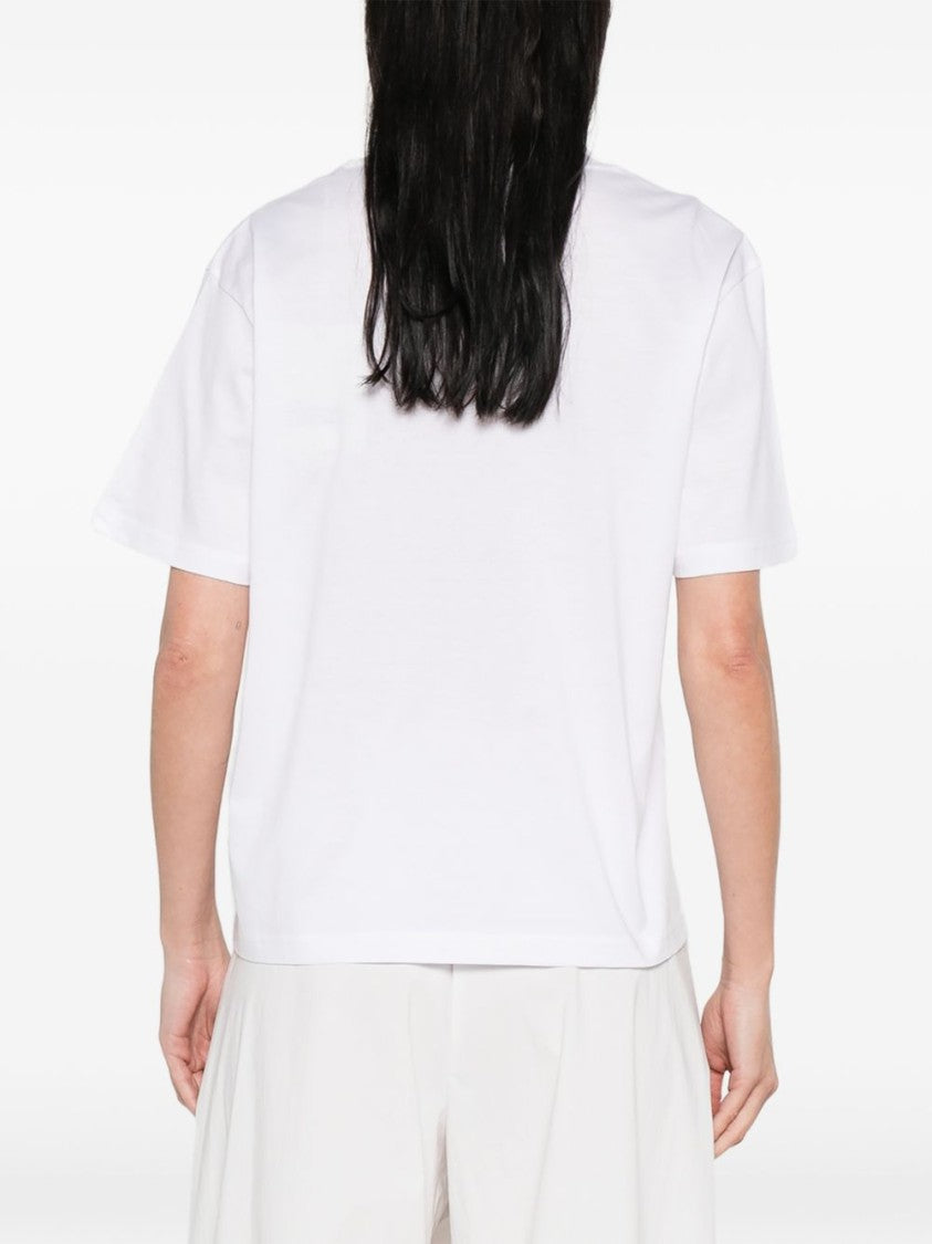 Herno White Stud Detail T-Shirt