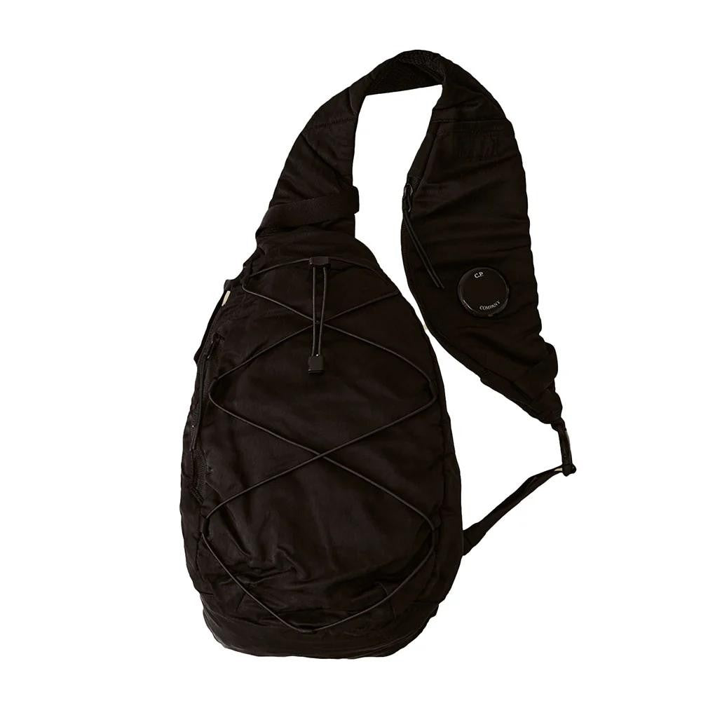 C.P. Company Teardrop Black Crossbody Backpack