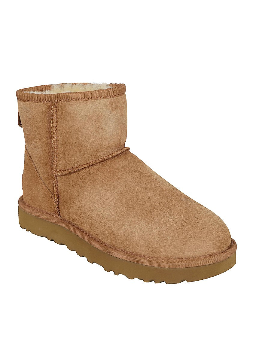 Ugg Classic Sheepskin Ankle Boots With Lightweight Outsole