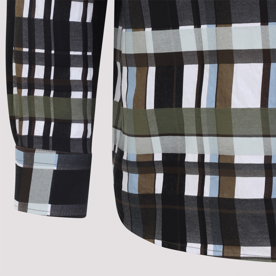 Bottega Veneta Multicolor Cotton Check Shirt