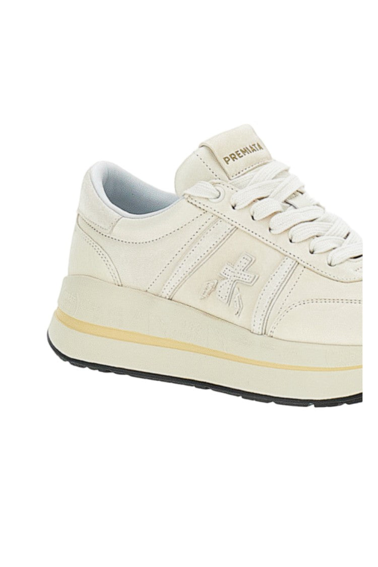 Premiata White Bethcoin Sneakers