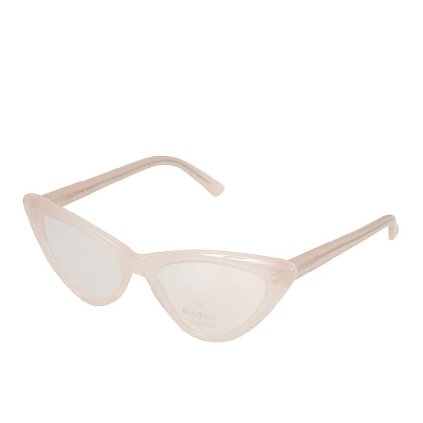 Kador Papilio Cat-Eye Sunglasses With Translucent Finish And Slim Arms