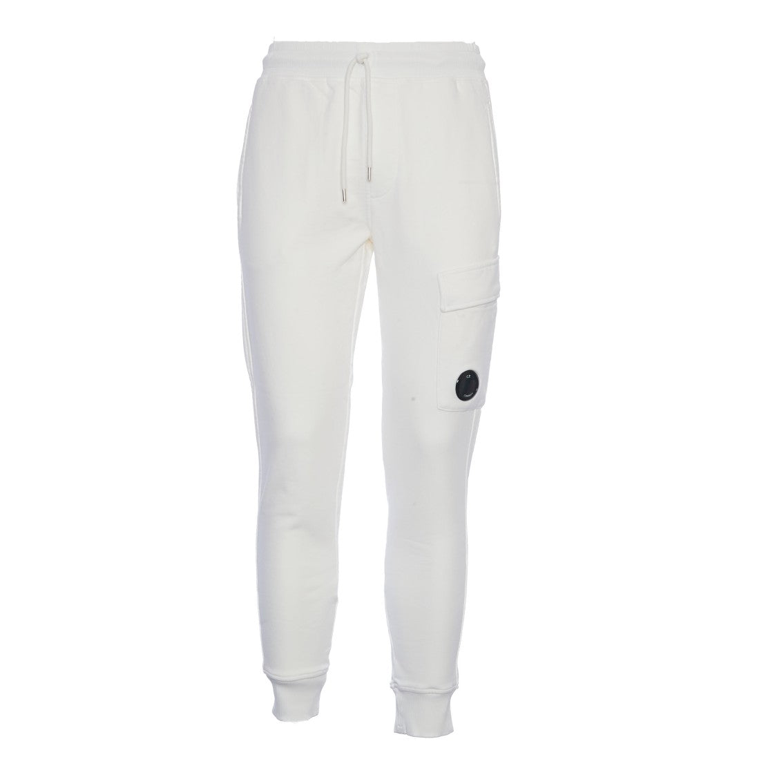 C.P. Company Cotton Diagonal Fleece Cargo Sweatpants
