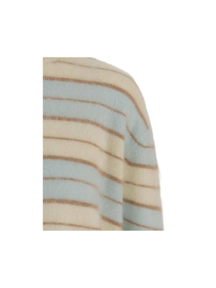 Guest In Residence Cashmere Sweater With Striped Pattern