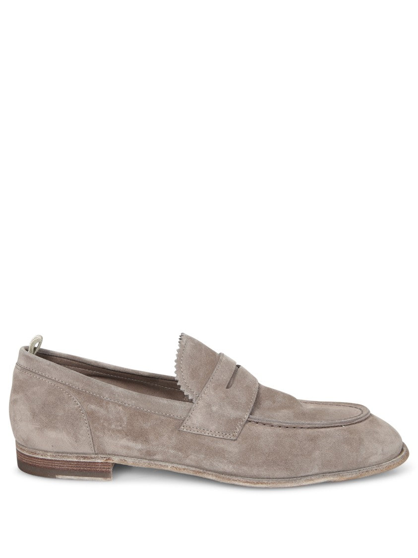 Officine Creative Beige Calf Leather Loafers