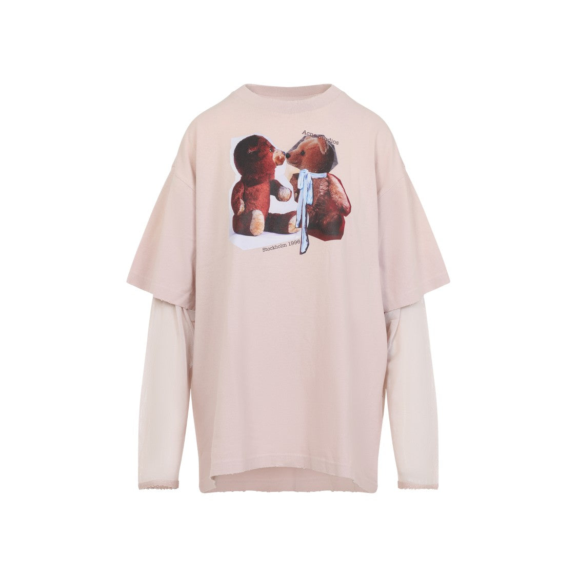 Acne Studios Pink Cotton T-Shirt