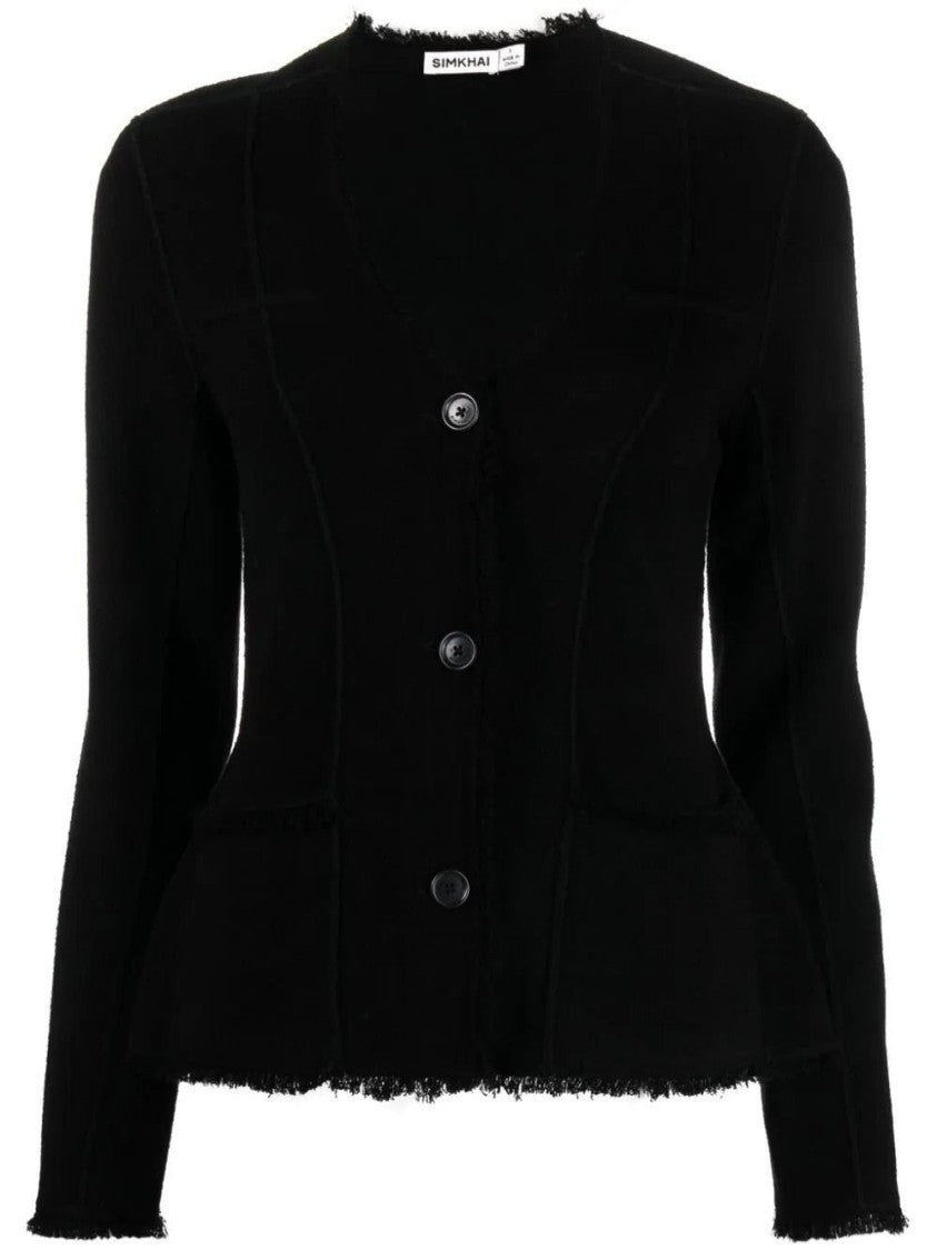 Simkhai Medina Blazer Patch Pockets