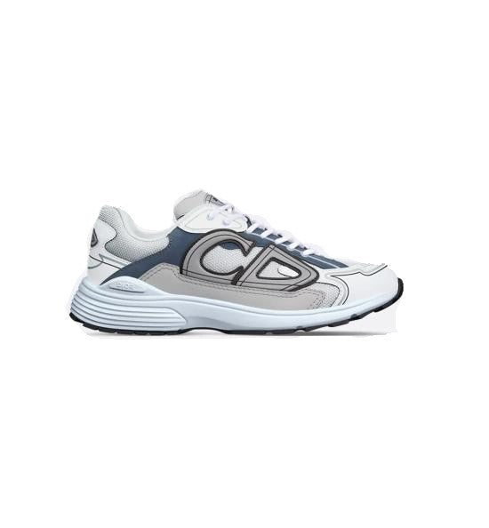 Dior Layered Fabric And Mesh Sneakers