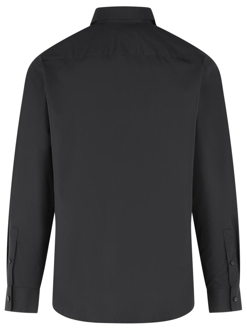 Burberry 'Sam' Black Cotton Shirt