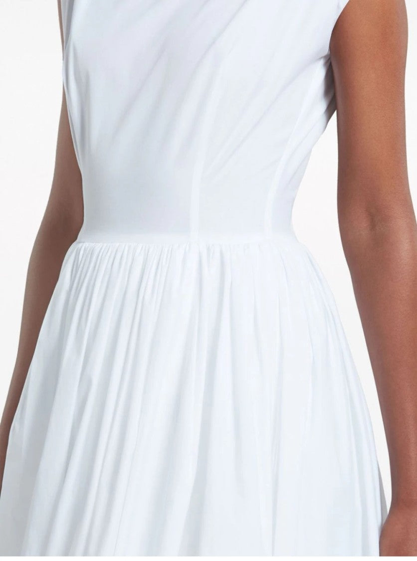 Marni Mid-Calf Dress With Fitted Bodice