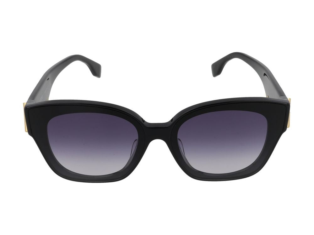 Maison Fendi Fe40098f Rectangular Frame Sunglasses