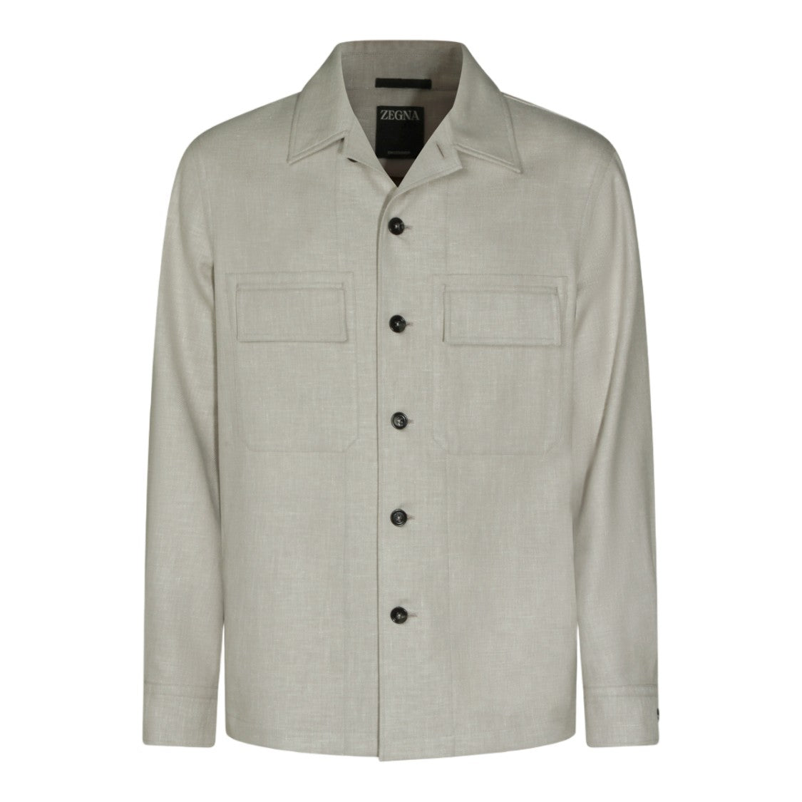 Zegna Textured Minimalist Jacket With Classic Details