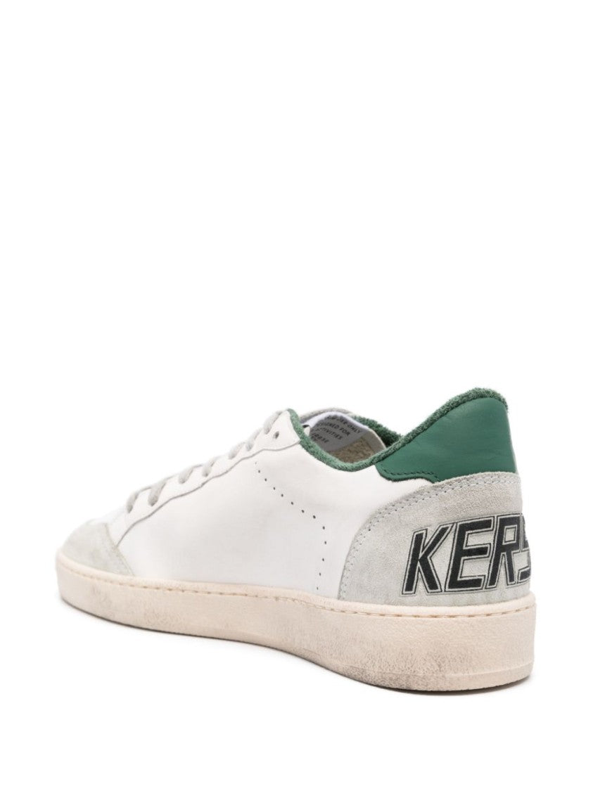 Golden Goose Off-White Calf Leather Sneakers With Signature Star Patch