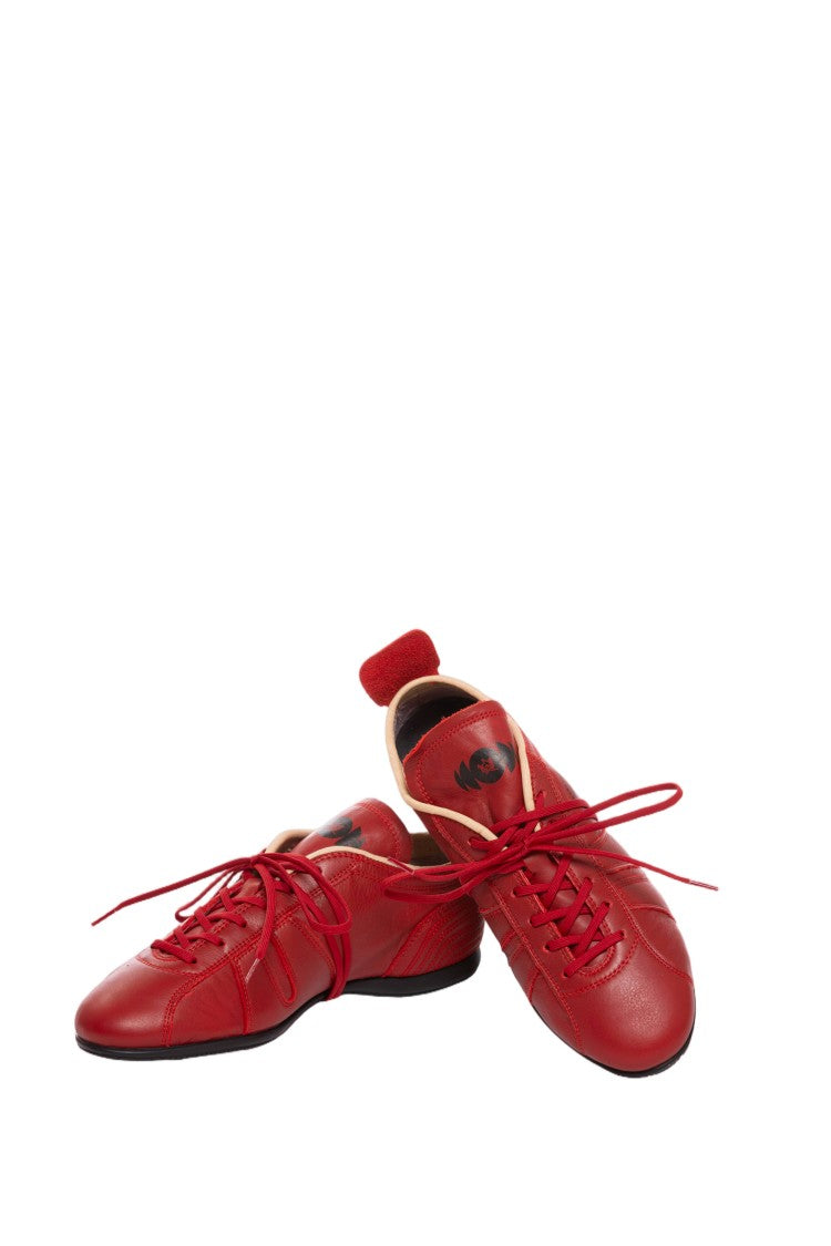 Pantofola D'oro Blue Soft Calfskin Archival Sole Sneakers