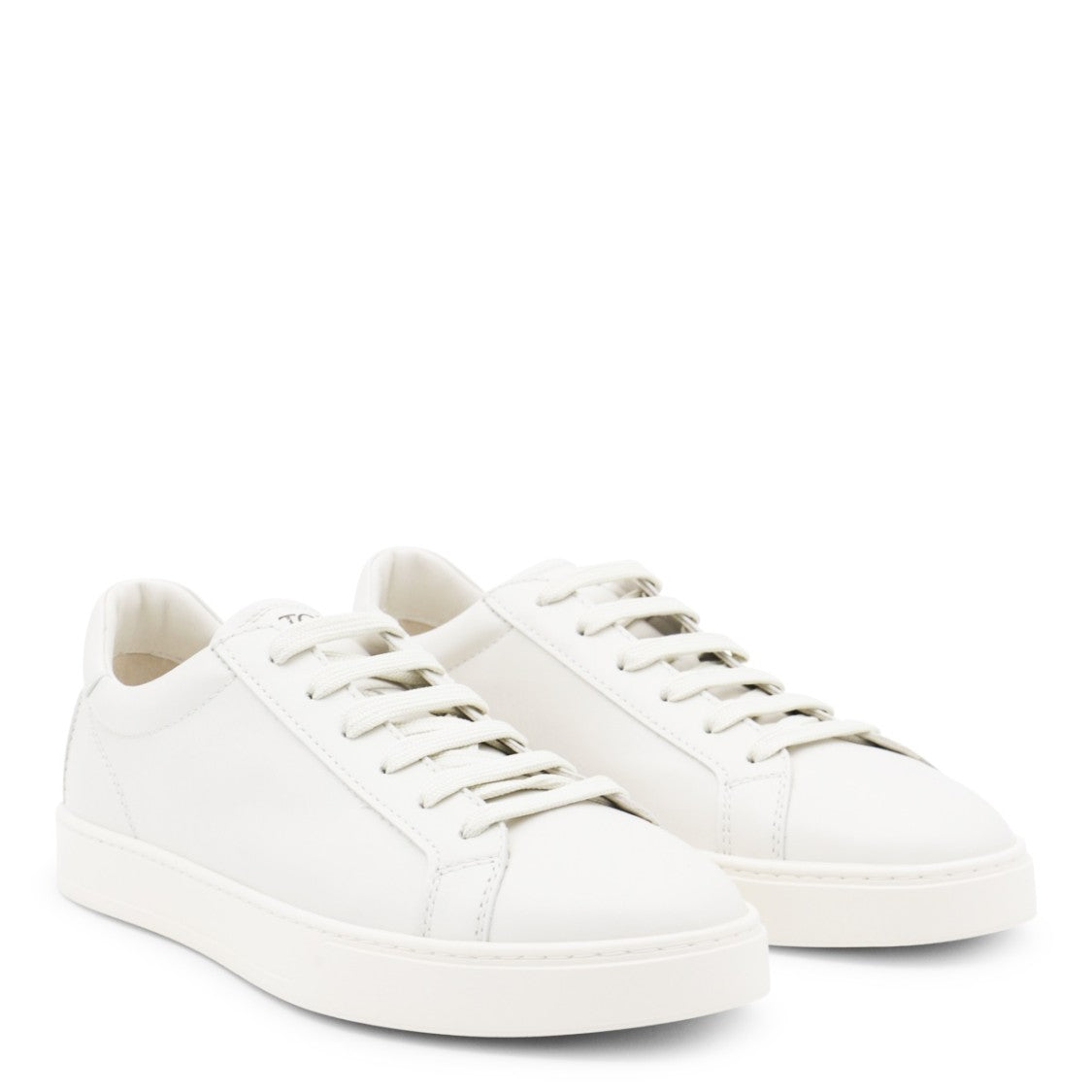 Tod's White Leather Sneakers