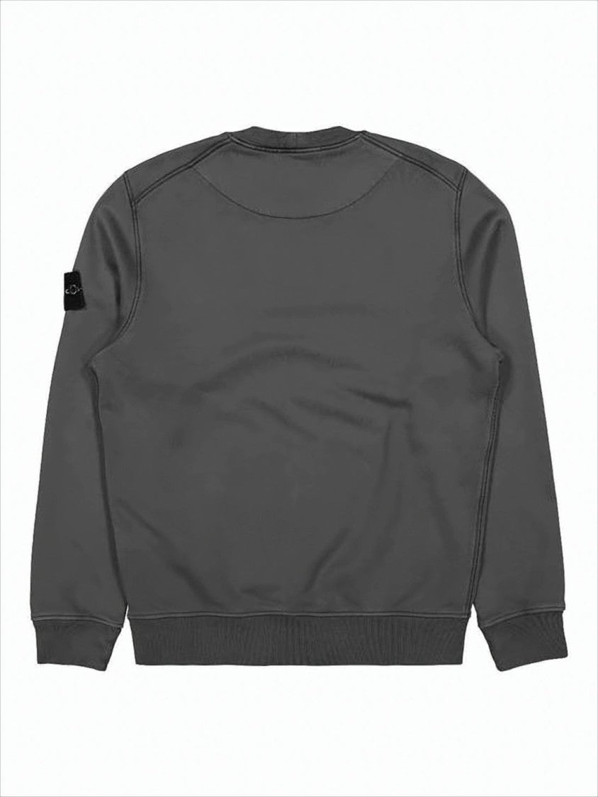Stone Island Long-Sleeve Sweatshirt With Distinctive Patch Logo