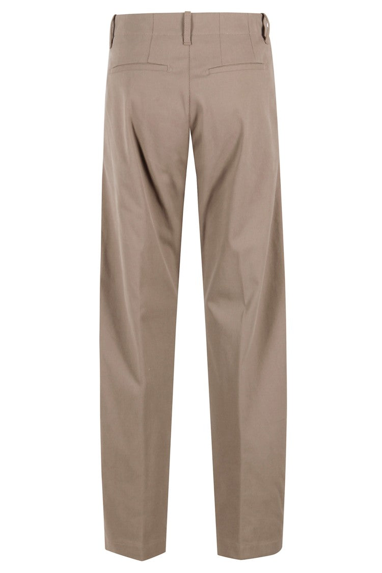 Myths High-Waisted Olive Green Straight Leg Pants